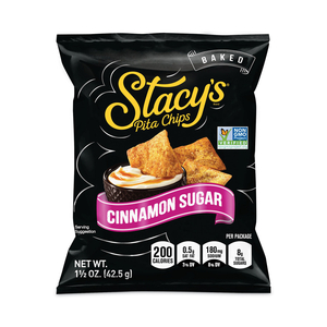 PITA CHIPS, 1.5 OZ BAG, CINNAMON SUGAR, 24/CARTON by Stacy's