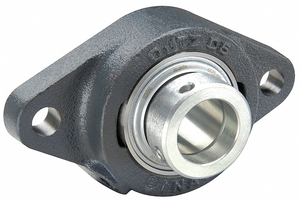 FLANGE BEARING 2-BOLT BALL 45MM BORE by INA