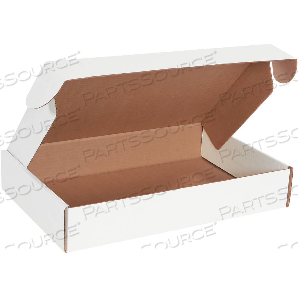 DELUXE LITERATURE MAILERS, 17 1/8" X 11 1/8" X 3", WHITE, 50/BUNDLE by BOX Partners (Box Acquisitions, LLC)
