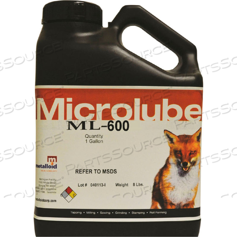 ML-600 MODERATE DUTY LUBRICANT - 1 GALLON CONTAINER 