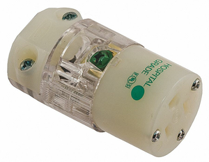 CONNECTOR 5-15R 15A 125V by Hubbell Incorporated, Wiring Device-Kellums