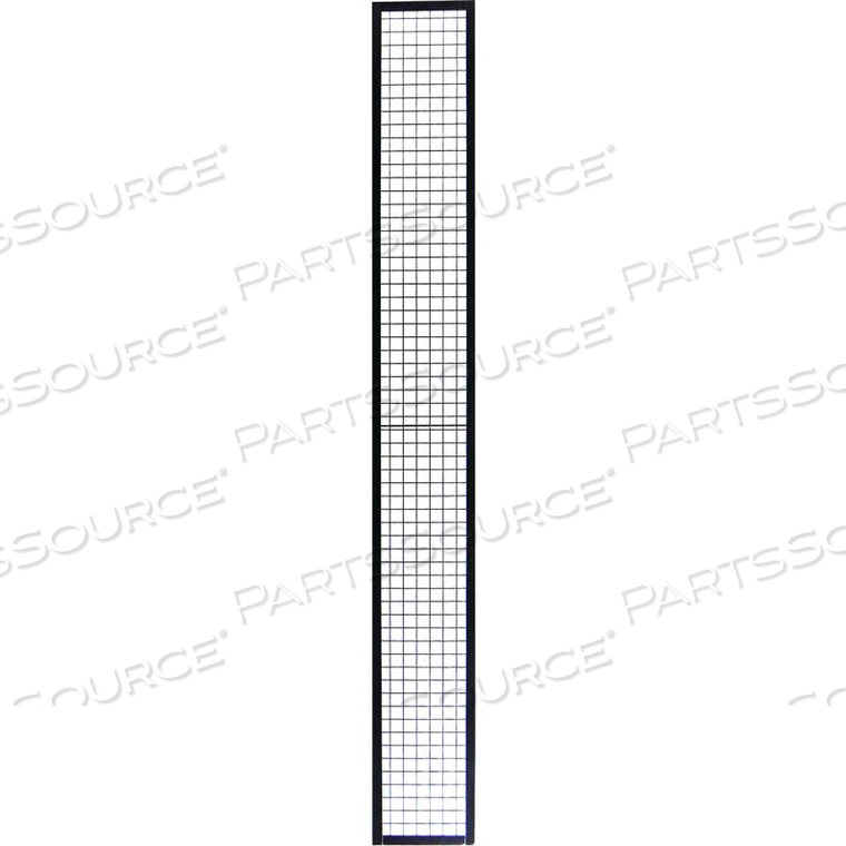 GUARD PANEL BLACK/YELLOW 8 FT H 1 FT W by WireCrafters