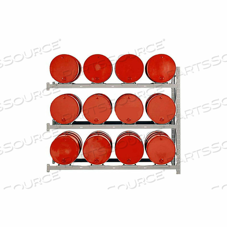 3 TIER DRUM PALLET RACK ADD-ON UNIT by Modern Equipment (Meco)