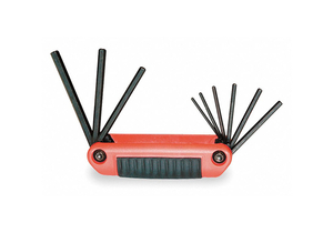 FOLDING HEX KEY SET 9 PIECES by Eklind Tool Company FOLDING HEX KEY SET 9 PIECES by Eklind Tool Company