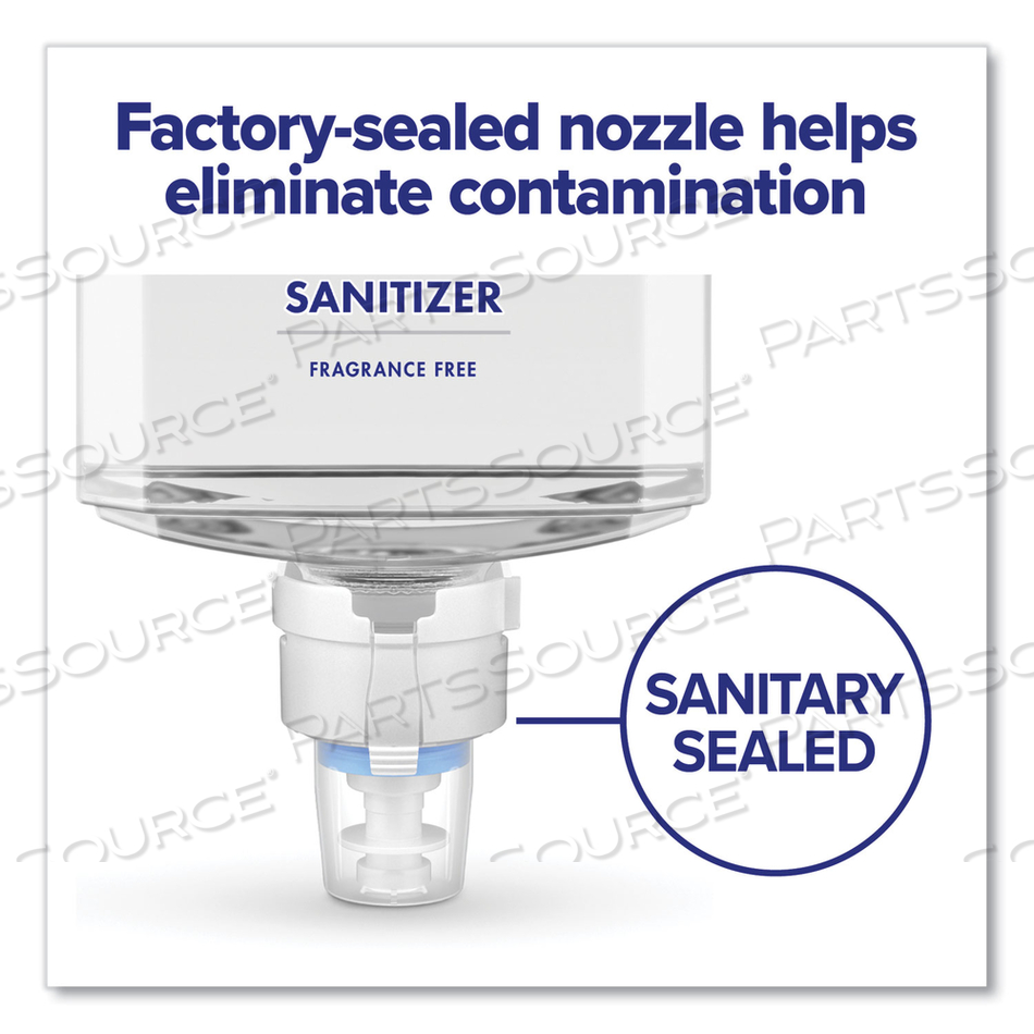 ES6 TOUCH FREE HAND SANITIZER DISPENSER, 1,200 ML, 5.25 X 8.56 X 12.13, WHITE by Purell ES6 TOUCH FREE HAND SANITIZER DISPENSER, 1,200 ML, 5.25 X 8.56 X 12.13, WHITE by Purell
