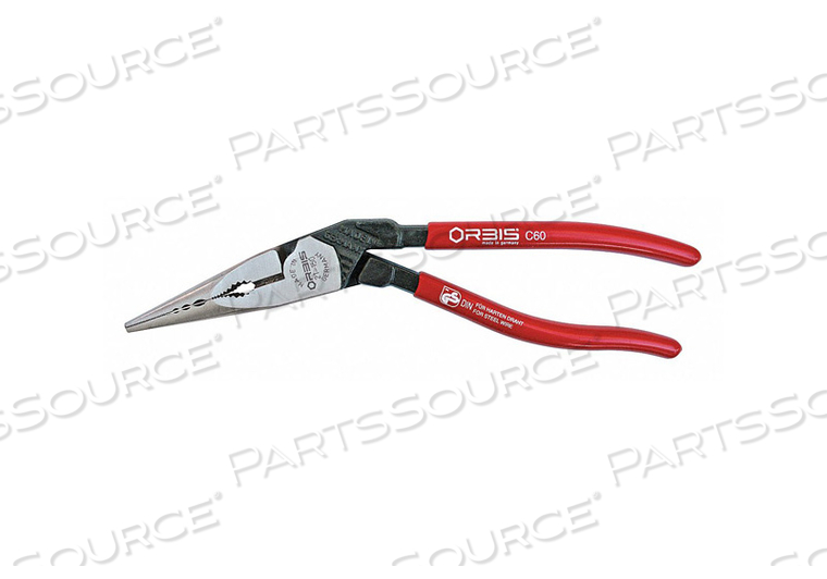 NEEDLE NOSE PLIER 8 L SERRATED by Lewisbins