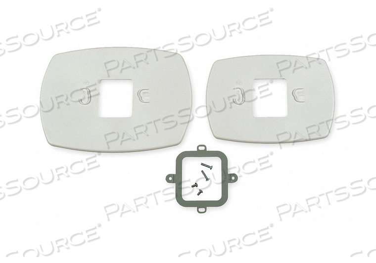 ADAPTER PLATE FOR MOUNTING TB6575/TB8575 SERIES FAN COIL THERMOSTATS TO VERTICAL SINGLE OR DOUBLE GA by Honeywell