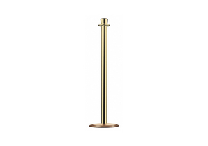 URN TOP ROPE POST POLISHED BRASS by Tensator