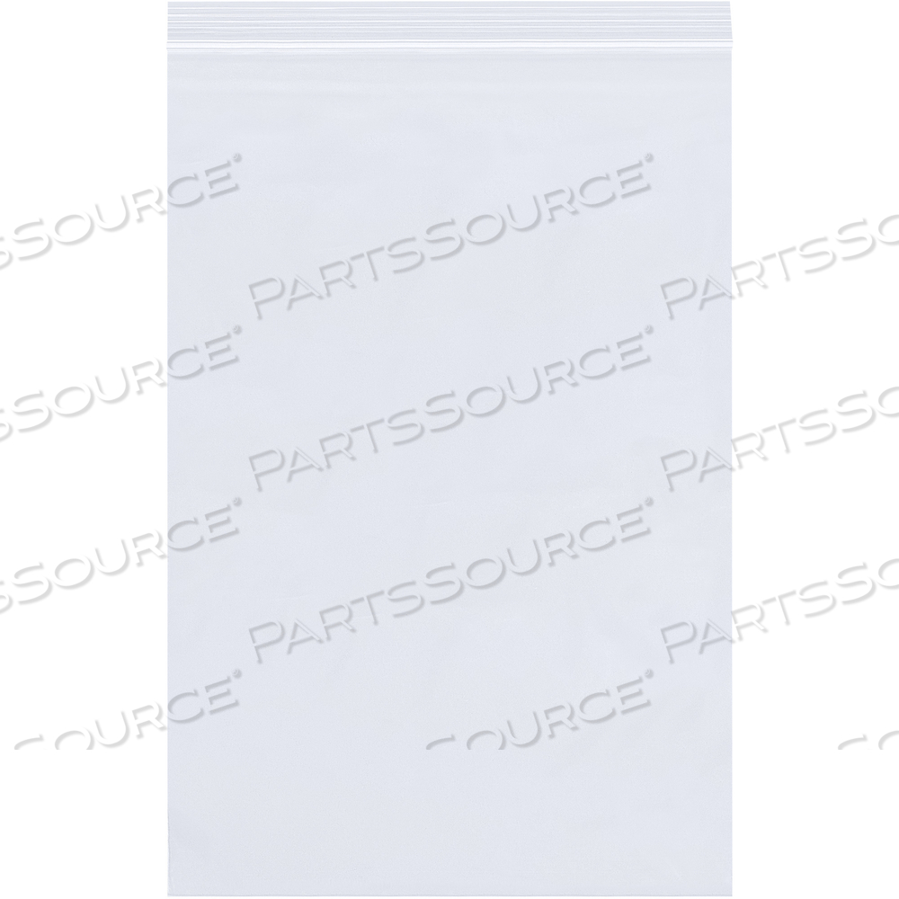 RECLOSABLE POLY BAGS, 4 MIL, 5" X 9", CLEAR, 1000/CASE by BOX Partners (Box Acquisitions, LLC)
