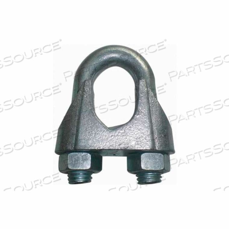 3/8" ZINC PLATED WIRE ROPE CLIP - PACK OF 50 by Elite Sales, Inc.