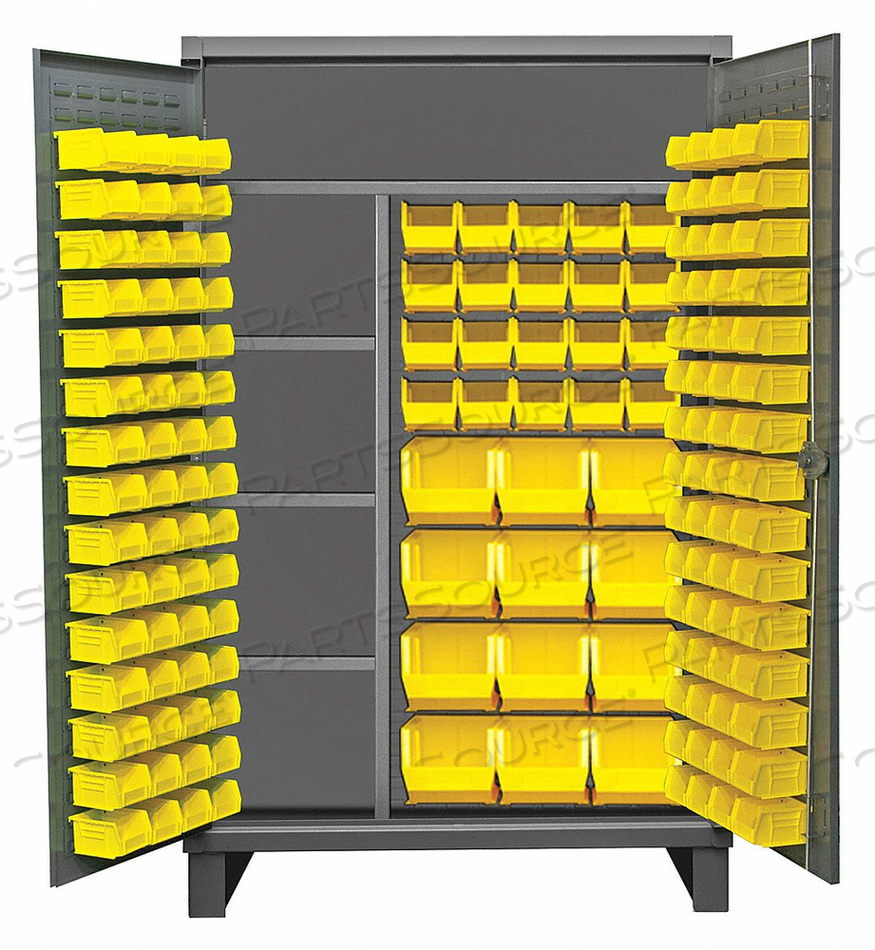 BIN CAB LOUVERED/SHELVING 78 H 48 W 24 D by Durham Manufacturing Company BIN CAB LOUVERED/SHELVING 78 H 48 W 24 D by Durham Manufacturing Company