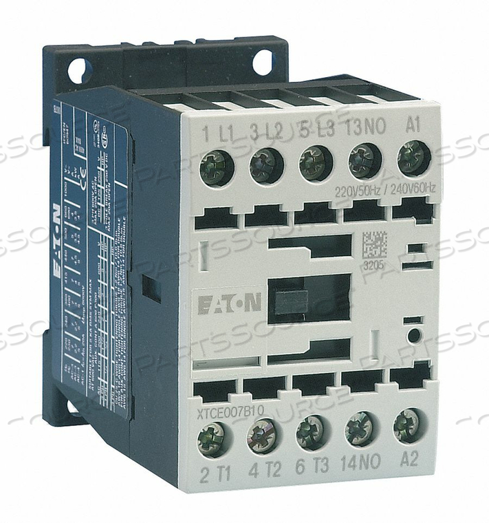 H2519 IEC MAGNETIC CONTACTOR 208VAC 12A 1NO 3P by Eaton H2519 IEC MAGNETIC CONTACTOR 208VAC 12A 1NO 3P by Eaton