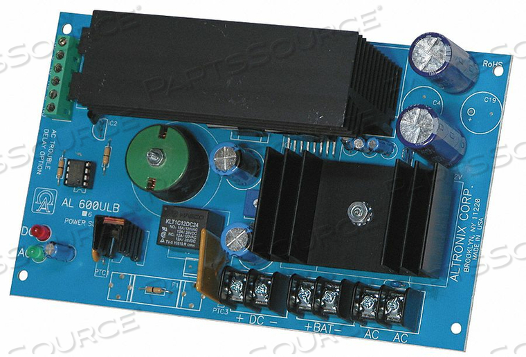 POWER SUPPLY 12VDC OR 24VDC @ 6A by Altronix Corporation POWER SUPPLY 12VDC OR 24VDC @ 6A by Altronix Corporation