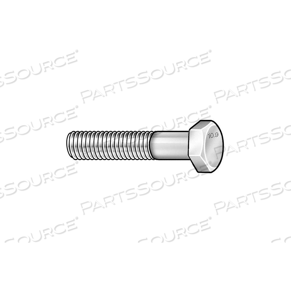HEX HEAD CAP SCREW, STEEL, CLASS 10.9, ZINC YELLOW, M24-3.00, COARSE, 80 MM LG, GLOBALLY SOURCED by Approved Vendor