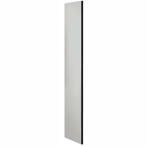 SIDE PANEL 33303 - FOR 18"D DESIGNER WOOD LOCKER WITHOUT SLOPING HOOD GRAY by Salsbury Industries