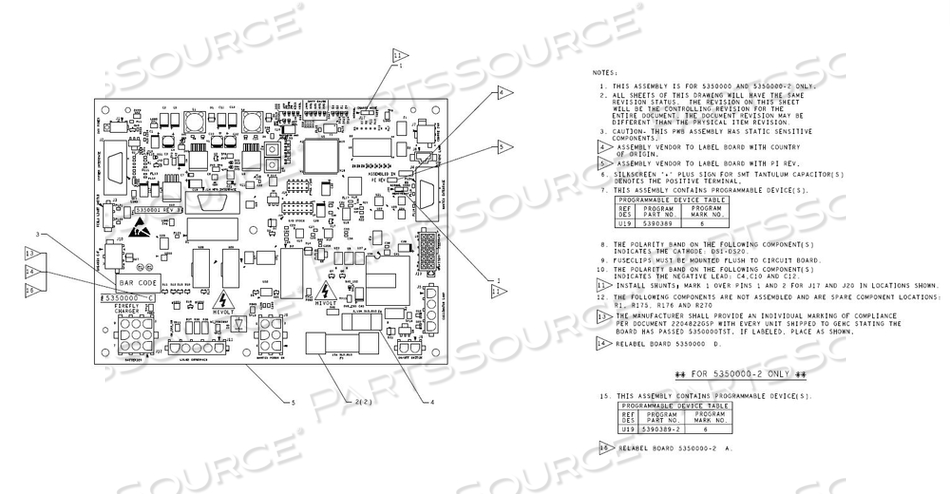 FIREFLY CHARGER BOARD WIT 
