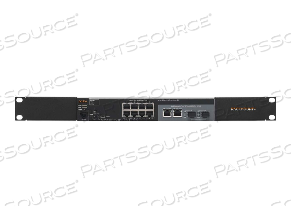 RACK MOUNTING KIT, BLACK, RAL 9005, 1U, 19", FOR HPE OFFICECONNECT 1920S 8G, HPE ARUBA 2530-8G by Rackmount.IT RACK MOUNTING KIT, BLACK, RAL 9005, 1U, 19", FOR HPE OFFICECONNECT 1920S 8G, HPE ARUBA 2530-8G by Rackmount.IT