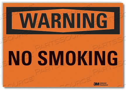 WARNING SIGN 10 W 7 H 0.004 THICKNESS by Lyle Signs Inc.