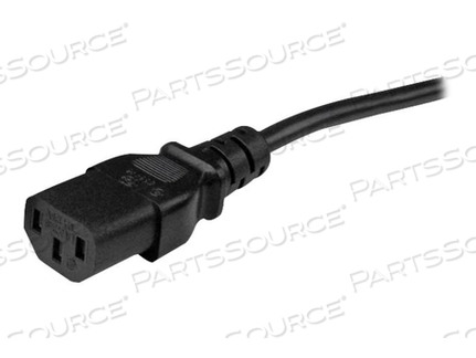 10FT (3M) 18AWG FLEXIBLE COMPUTER POWER Y CABLE W/ NEMA 5-15P AND 2X IEC 60320 C by StarTech.com Ltd.