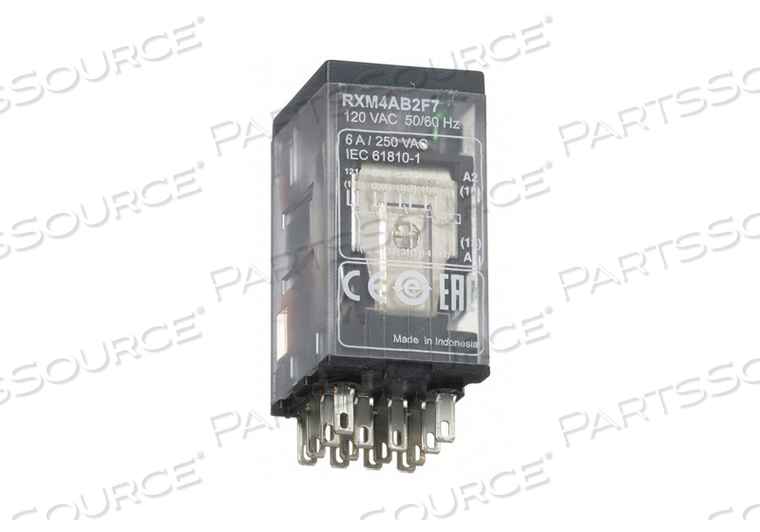 GEN PURPOSE RELAY 14 PIN SQUARE 120VAC by APC / American Power Conversion
