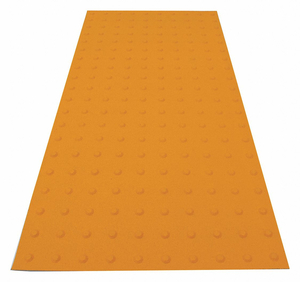 ADA WARNING PAD YELLOW 4 FT L by SSTD