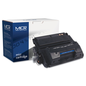 COMPATIBLE Q5942X(M) (42XM) HIGH-YIELD MICR TONER, 20,000 PAGE-YIELD, BLACK by MICR Print Solutions COMPATIBLE Q5942X(M) (42XM) HIGH-YIELD MICR TONER, 20,000 PAGE-YIELD, BLACK by MICR Print Solutions