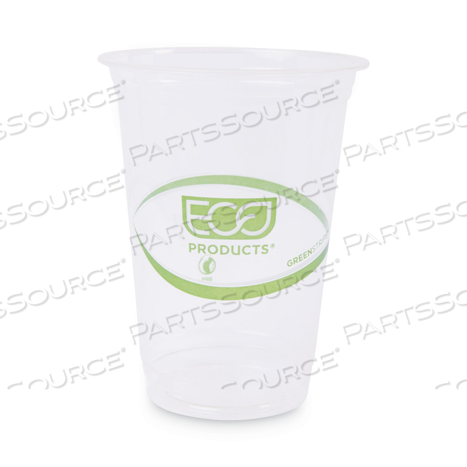 GREENSTRIPE RENEWABLE AND COMPOSTABLE COLD CUPS CONVENIENCE PACK, CLEAR, 16 OZ by Eco-Products