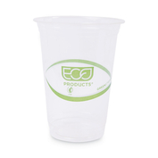 GREENSTRIPE RENEWABLE AND COMPOSTABLE COLD CUPS CONVENIENCE PACK, CLEAR, 16 OZ, 50/PACK by Eco-Products