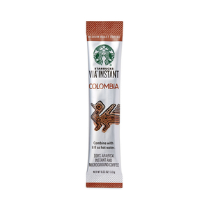 VIA READY BREW COFFEE, 3/25OZ, COLOMBIA, 50/BOX by Starbucks