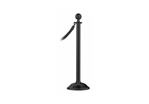 SPHERE TOP POST TRADITIONAL SATIN BLACK by Lawrence Metal