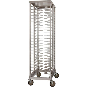 DOUBLE WIDE PIZZA RACK, 40 PAN CAPACITY, 21-1/2"W X 73-1/2"H X 31-1/8"D by Prairie View Industries Inc.