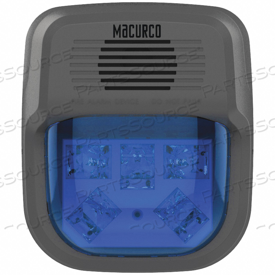 HORN STROBE ALARM 4-3/4 L 2 W LED by Macurco