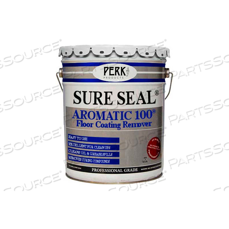 SURE SEAL AROMATIC 100 SOLVENT 5 GALLON PAIL 1/CASE by Perk Products & Chemical Co. Inc