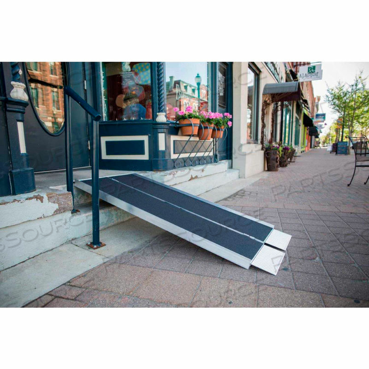 SUITCASE SINGLEFOLD RAMP SFAS06 - 6'L X 29-1/2"W - 800 LB. CAPACITY by Ez-Access SUITCASE SINGLEFOLD RAMP SFAS06 - 6'L X 29-1/2"W - 800 LB. CAPACITY by Ez-Access