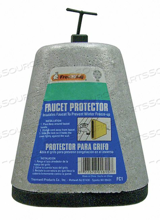 FAUCET COVER FOAM 1 IN by Thermwell Products Co., Inc.