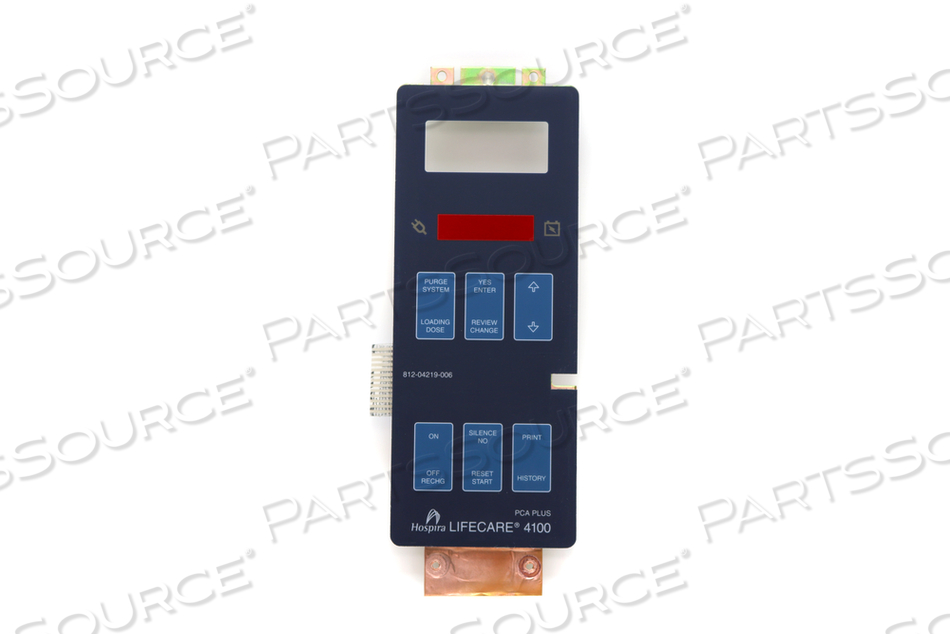 PANEL KEYPAD MEMBRANE LPCA ENG by ICU Medical, Inc.