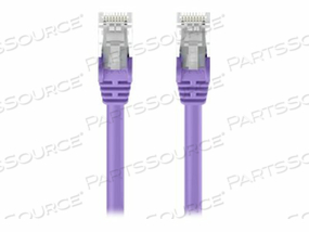 6FT CAT5E SNAGLESS PATCH CABLE, UTP, PURPLE PVC JACKET, 24AWG, T568B, 50 MICRON, by Belkin