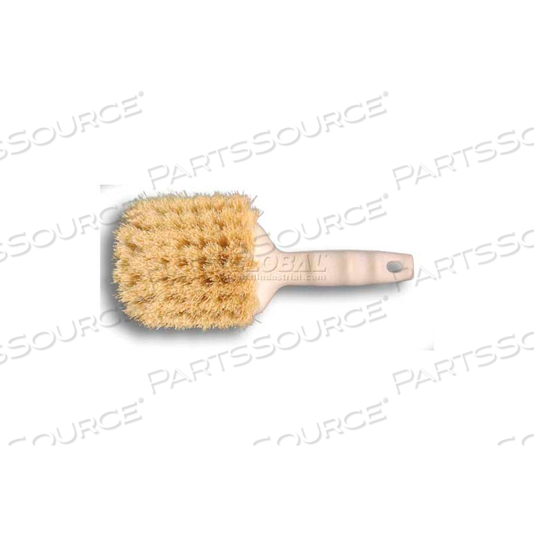 UTILITY BRUSH WHITE TAMPICO 8-1/2", PACK QTY 12 