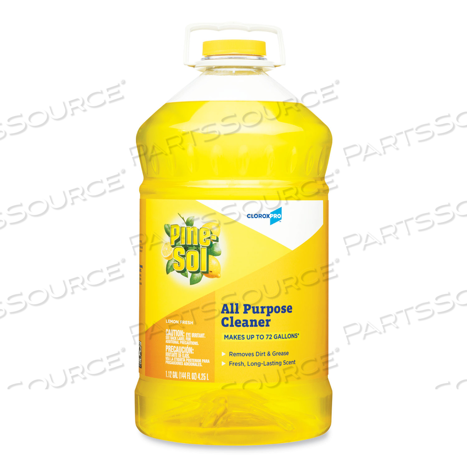 ALL PURPOSE CLEANER, LEMON FRESH, 144 OZ BOTTLE 