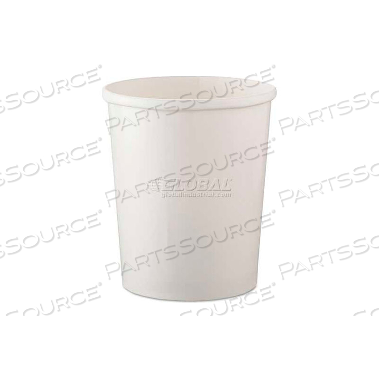 SCCH4325U, FLEXSTYLE DOUBLE POLY PAPER CONTAINERS, 32 OZ., WHITE, 500/CARTON by Dart Container Corporation