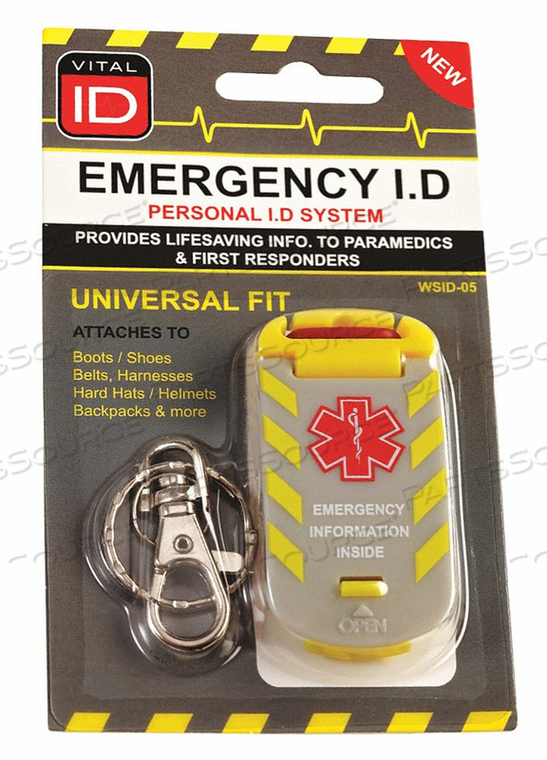 WORKER ID CARD 2-23/64 X1-3/16 PK10 by Vital ID WORKER ID CARD 2-23/64 X1-3/16 PK10 by Vital ID