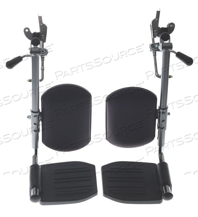 GRAY ELEVATING LEG REST FOR WHEELCHAIRS by Medline Industries, Inc.