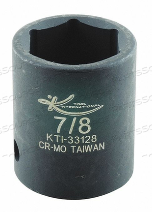 IMPACT SOCKET SAE 7/8IN. 1-1/2IN.L HEX by KTI IMPACT SOCKET SAE 7/8IN. 1-1/2IN.L HEX by KTI