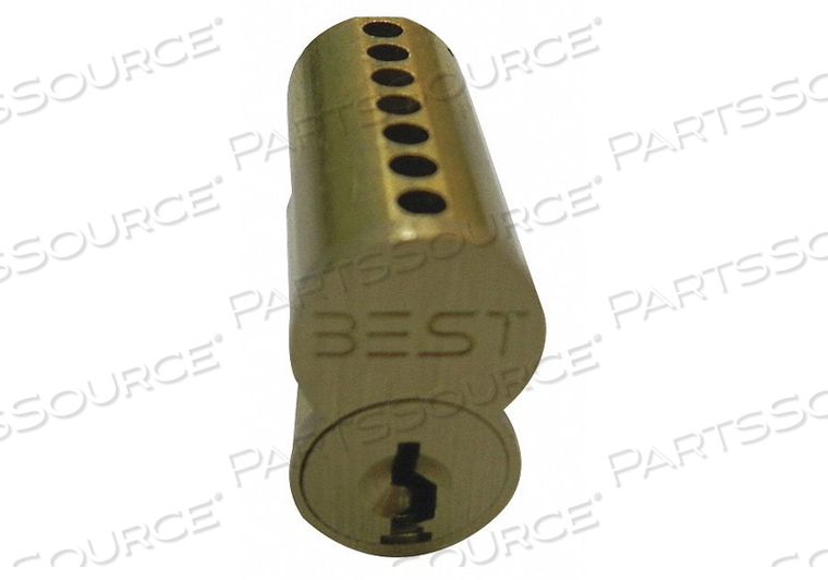 INTERCHANGEABLE CORE SATIN BRASS 7 PINS by Best