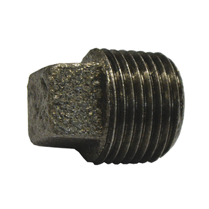 BLACK SQUARE HEAD PLUG 1/2 IN by Jones Stephens