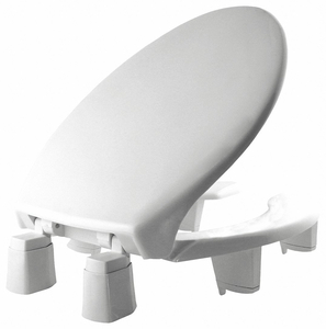 TOILET SEAT ELONGATED BOWL OPEN FRONT by Bemis