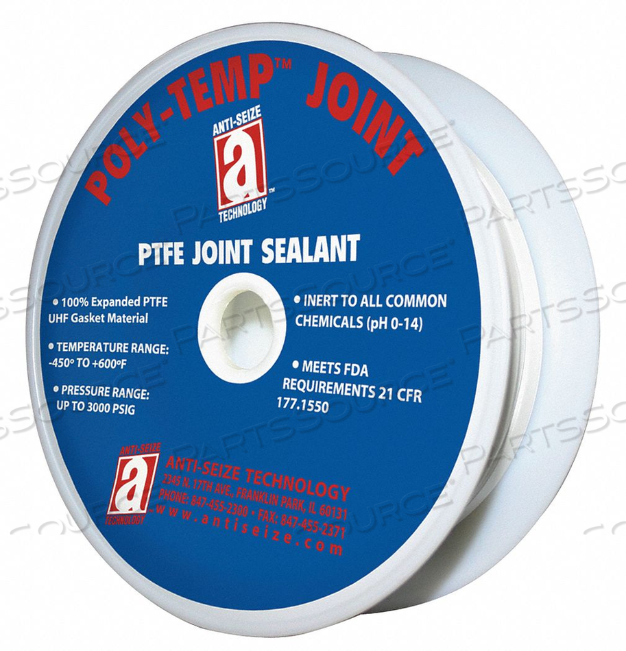 JOINT SEALANT RIBBON 1/2 IN W 150 FT L by Anti-Seize Technology JOINT SEALANT RIBBON 1/2 IN W 150 FT L by Anti-Seize Technology