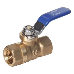 MINI BRASS BALL VALVE 1/4 FPT by Midwest Control