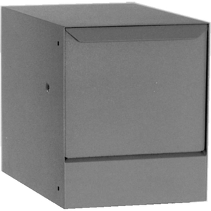 THRU-WALL PACKAGE DROP WITH TILT-OUT DOOR VWM0062S - GRAY by Dvault Company