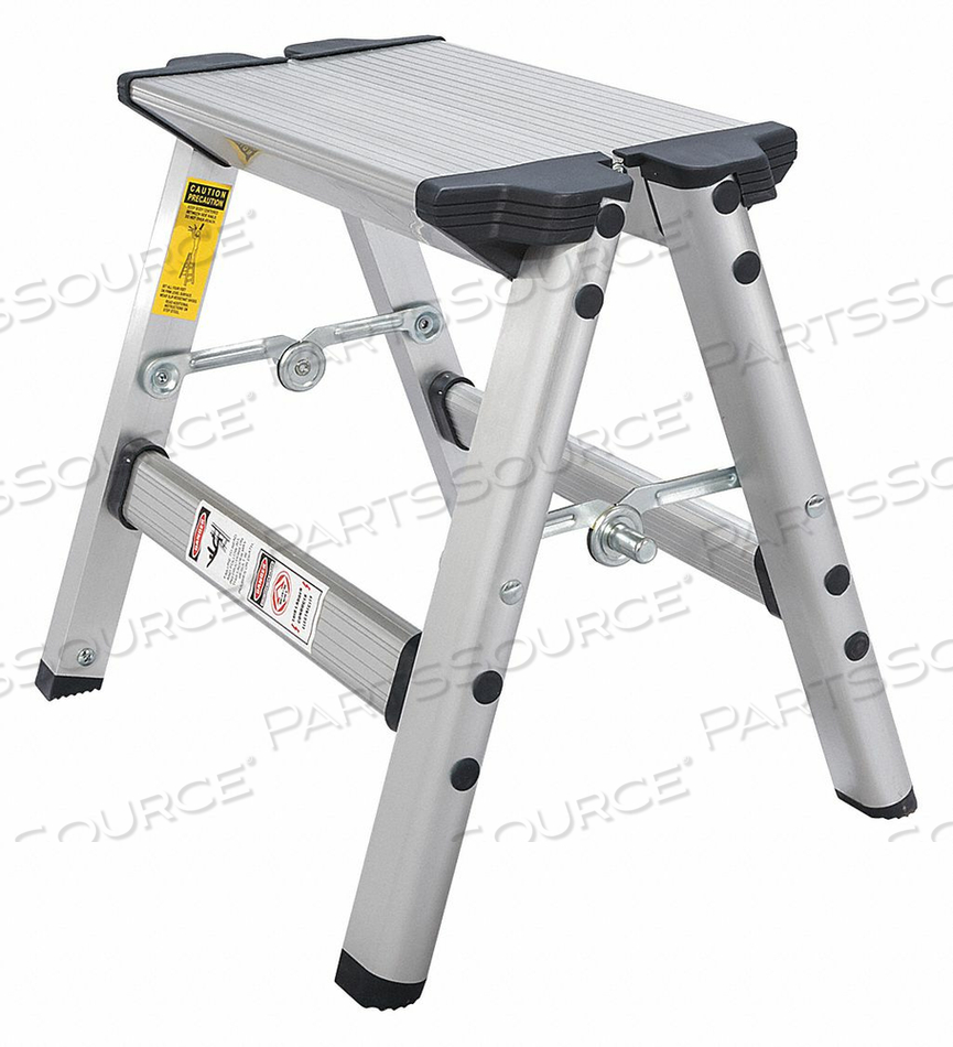 STEP STOOL 11-1/2 H 225 LB. ALUMINUM by Core Distribution, Inc.